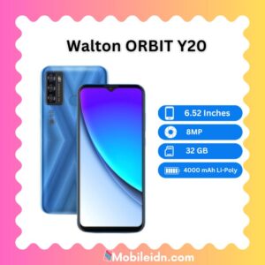Walton ORBIT Y20 Price in Bangladesh