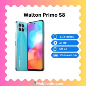 Walton Primo S8 Price in Bangladesh
