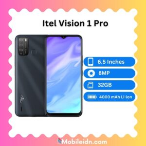 Itel Vision 1 Pro Price in Bangladesh