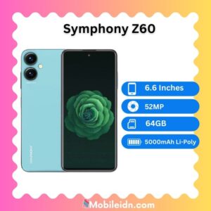 Symphony Z60 Price in Bangladesh