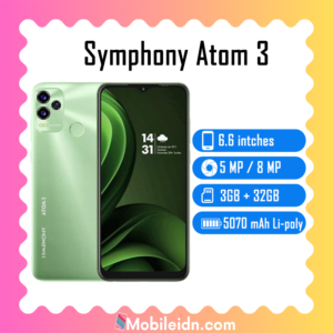 Symphony Atom3 Price in Bangladesh