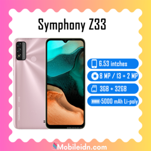 Symphony Z33 Price in Bangladesh