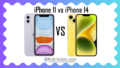 iphone 11 vs iphone 14
