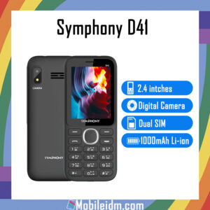 Symphony D41 Price in Bangladesh