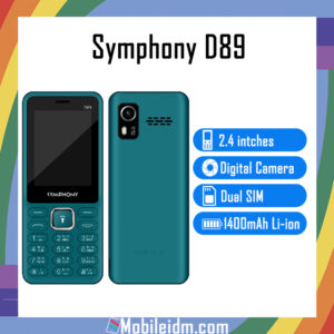 Symphony D89 Price in Bangladesh